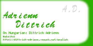 adrienn dittrich business card